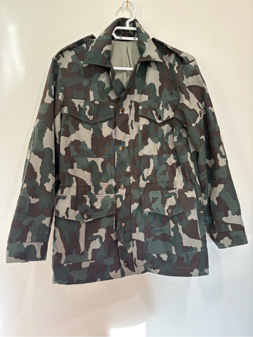 VTG Canadian Military Garrison Camo Jacket Field Coat Small Streetwear Gorpcore